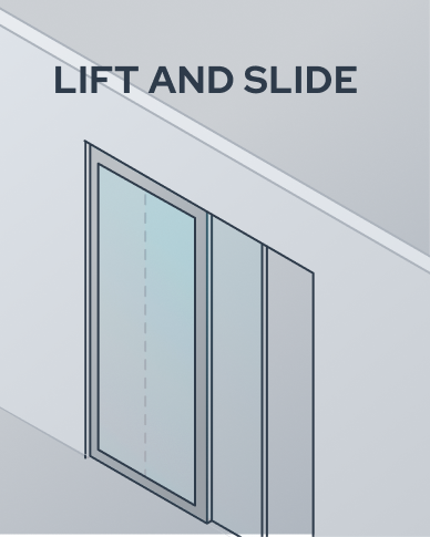 Lift and slide <br>premium doors preview