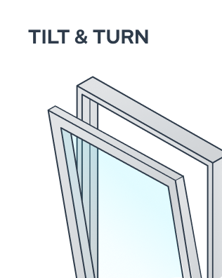 Tilt & Turn windows preview